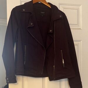 Liverpool Dark Brown Leather Jacket